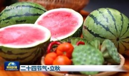立秋吃瓜咬秋,传承民间“咬秋”习俗